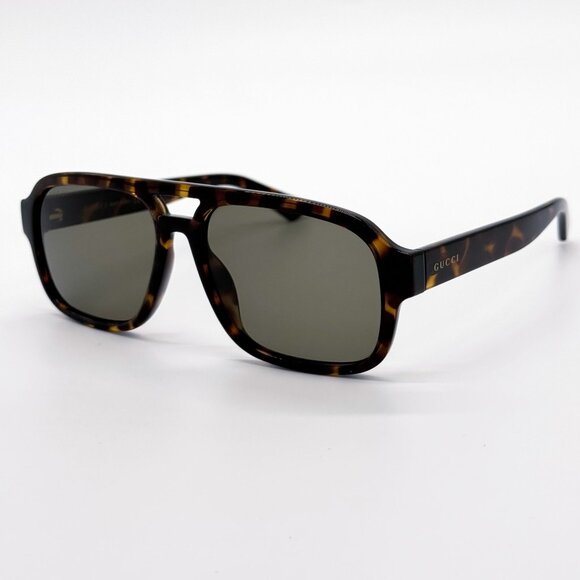 NEW GUCCI GG1342S 003 SUNGLASSES UNISEX HAVANA EYEWEAR - Picture 4 of 10